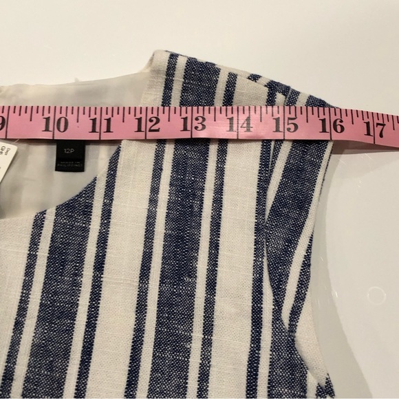 NWT J CREW Sleeveless Sheath Dress, Fully Lined, - Picture 4 of 15